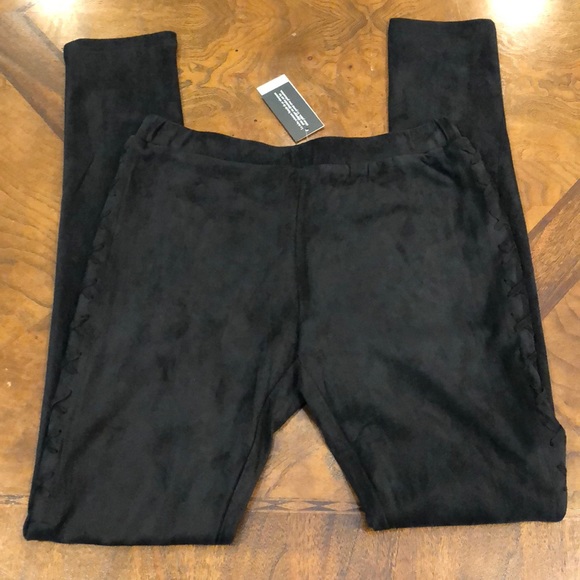 SugarLips Leggings faux suede x design side XS & S LAST FINAL PRICE SALE - Picture 6 of 7